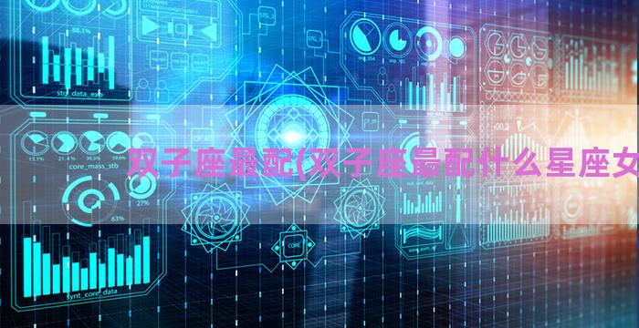 双子座最配(双子座最配什么星座女)