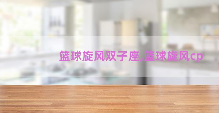 篮球旋风双子座,篮球旋风cp